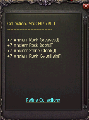 Collection Requirements
